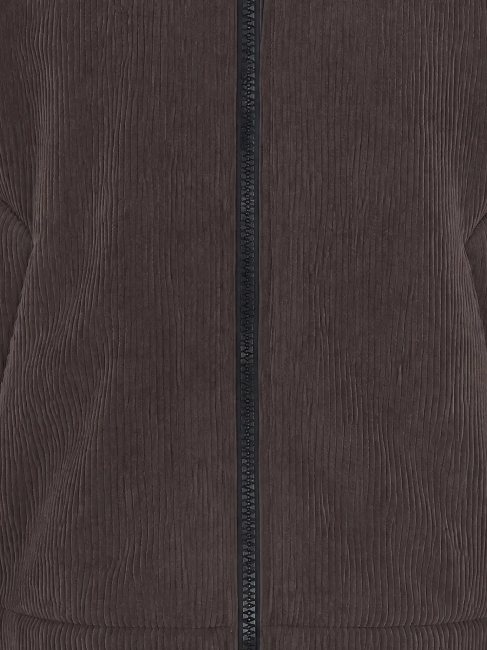 Blauer Fourth corduroy-effect fleece-collar jacket Bruin