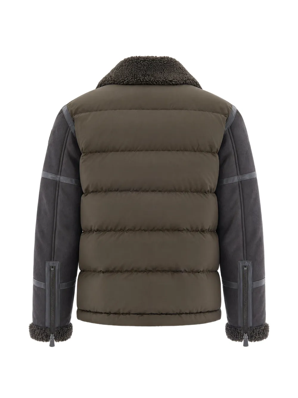 Blauer Amherst quilted panelled jacket Bruin
