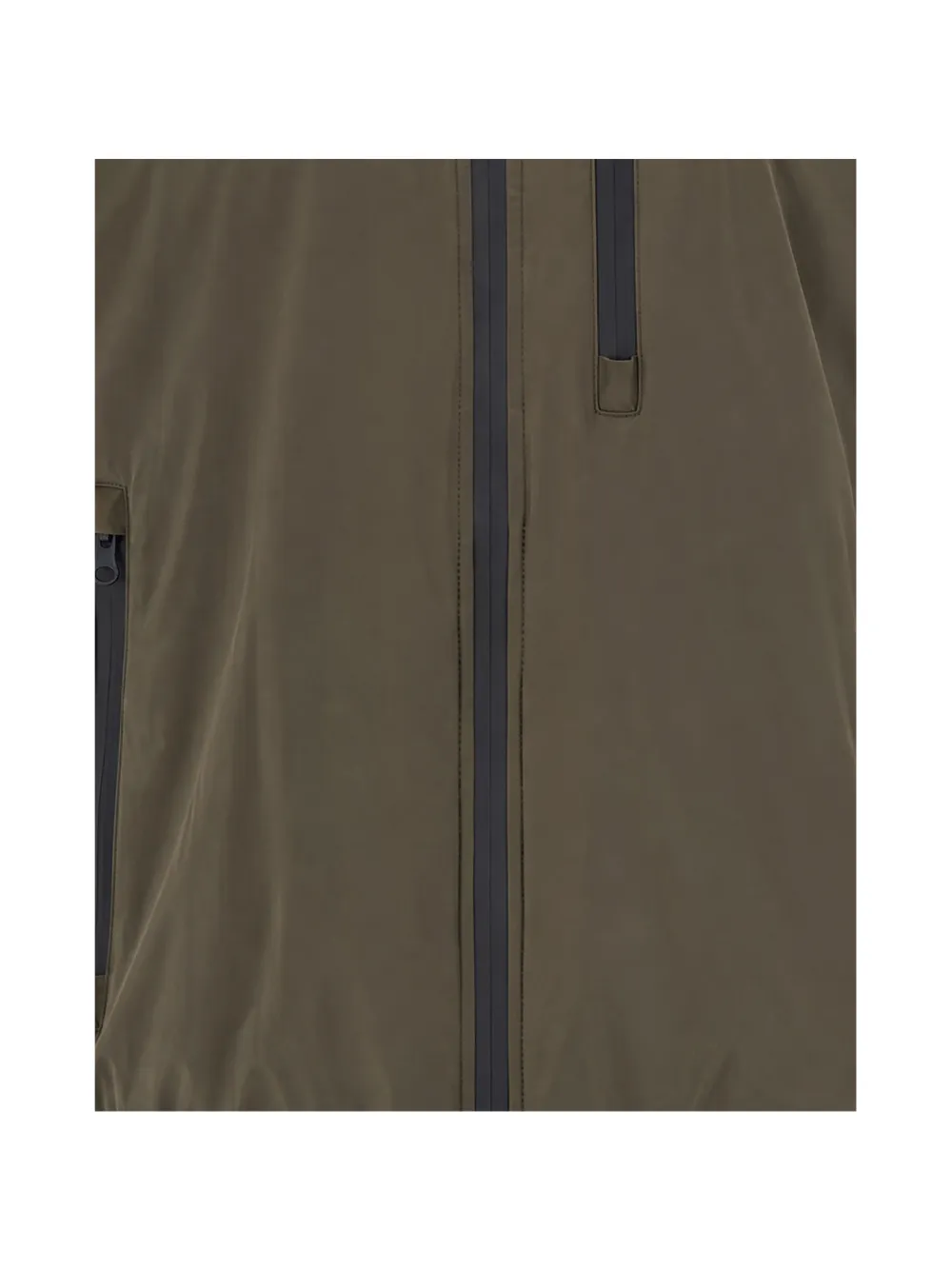 Blauer Devon hooded zip-up jacket Groen