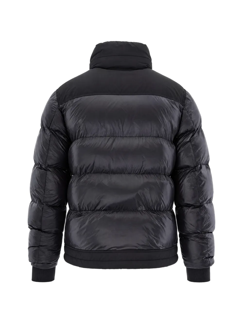 Blauer Perkis quilted panelled jacket Zwart