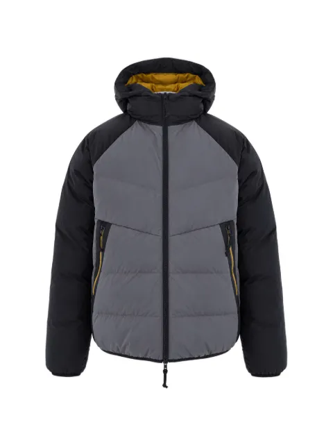 Ea7 Emporio Armani hooded quilted jacket