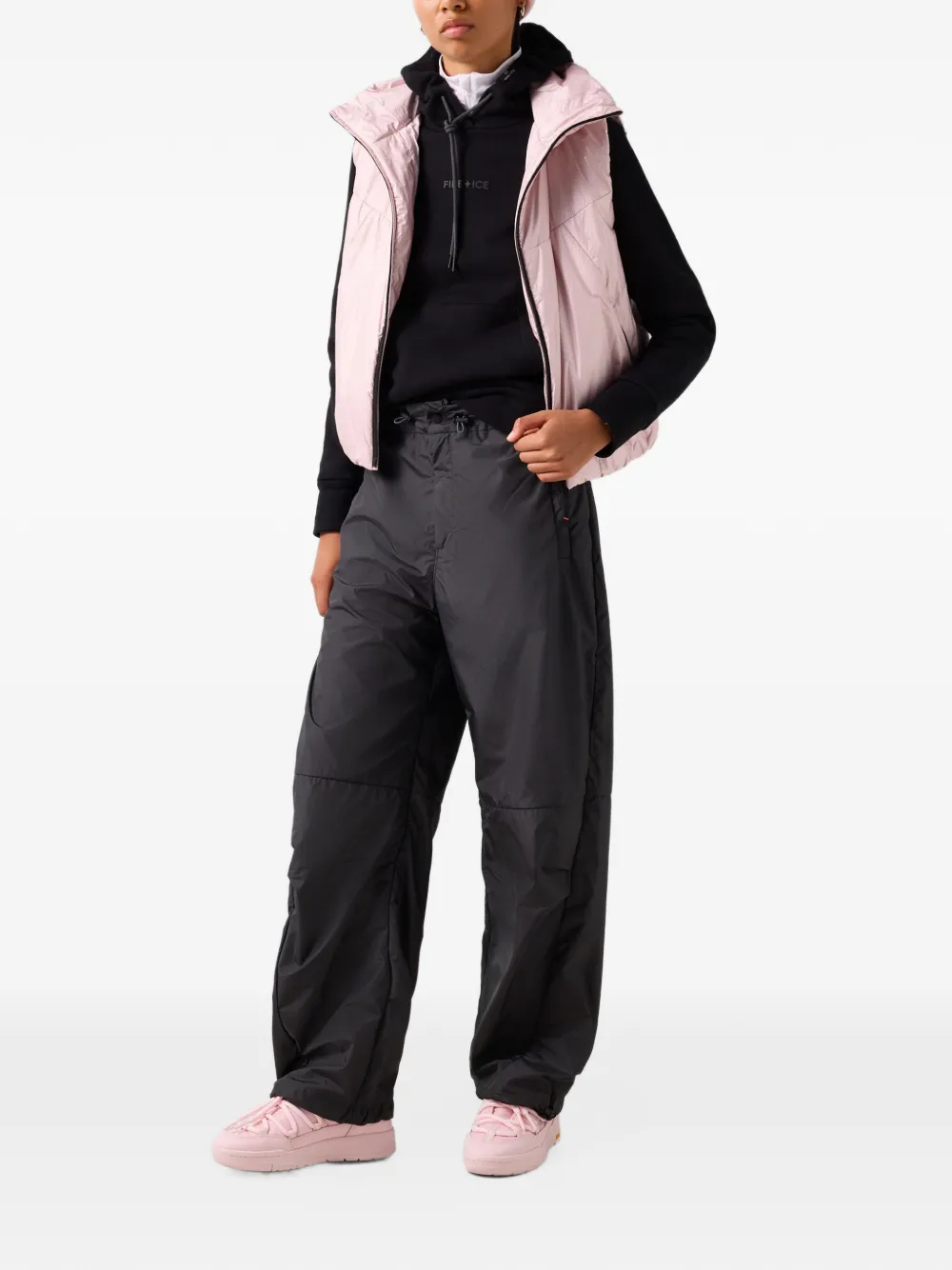 BOGNER FIRE+ICE Deleen ripstop trousers Zwart