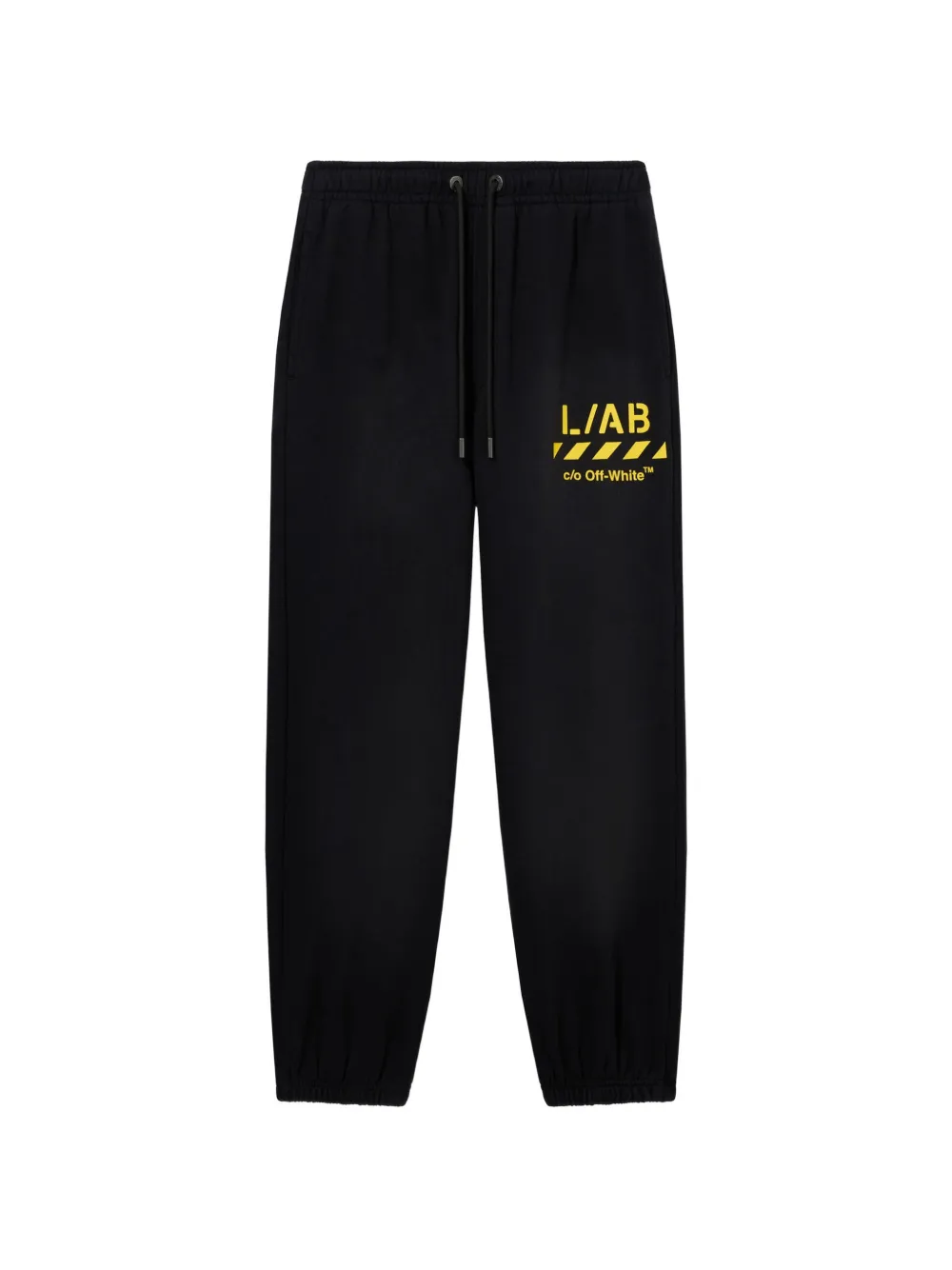 L/ab c/o Off-White Diagonal track pants - Nero