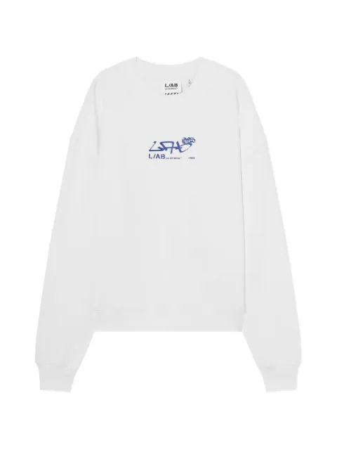 L/ab c/o Off-White Graffiti Diagonal sweatshirt