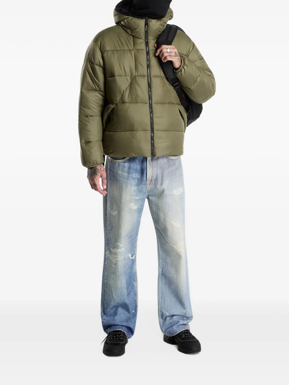 Columbia Stormwall quilted jacket Groen