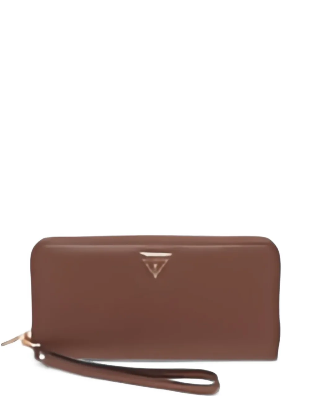 GUESS USA Guess Danielle Slg Large Zip Around - Marrone