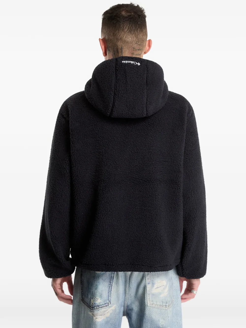 Columbia Mou tain fleece zip-up hoodie Zwart