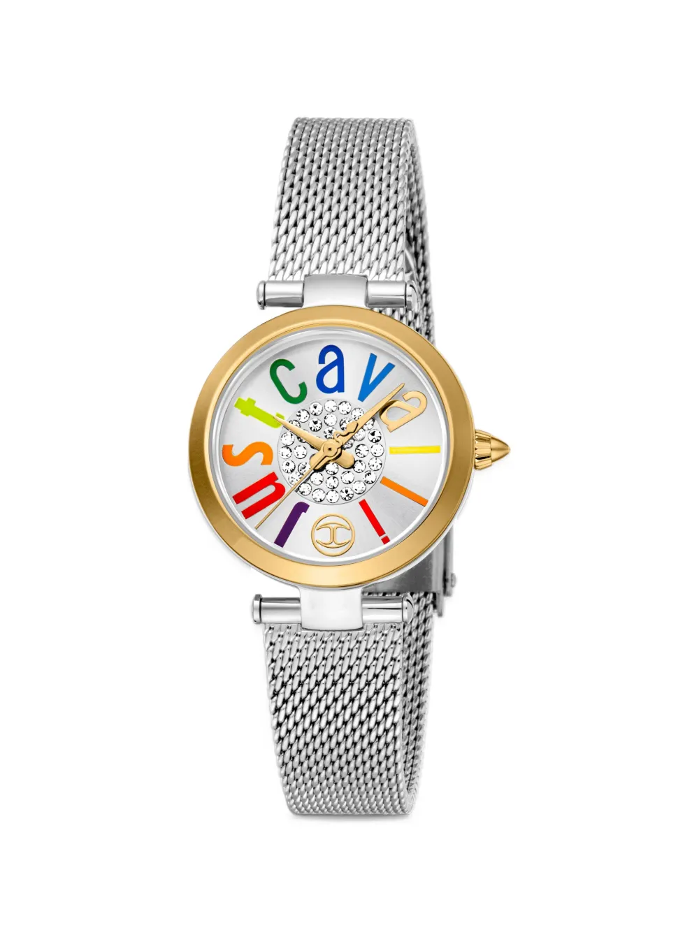 Just Cavalli Modena 28mm watch - Argento