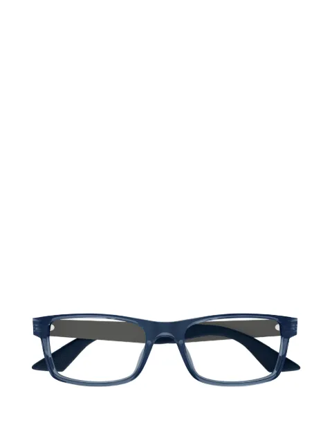 Montblanc rectangle-frame glasses