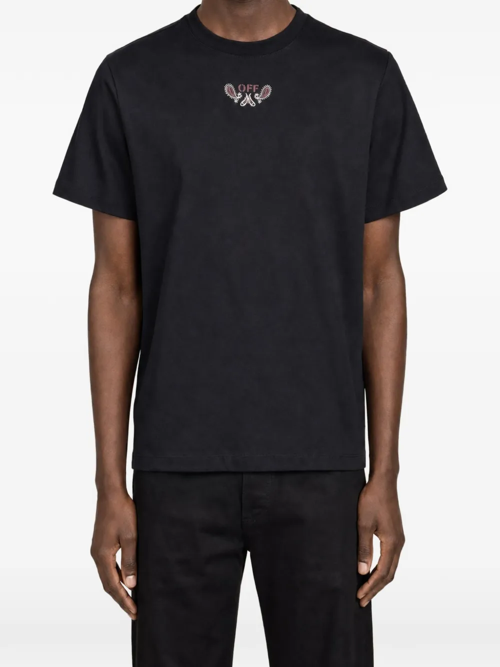 Off-White Arrows bandana T-shirt - Black