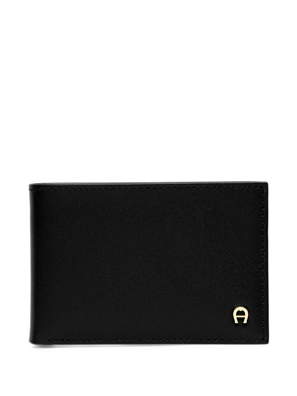 AIGNER logo-plaque bi-fold wallet - Nero