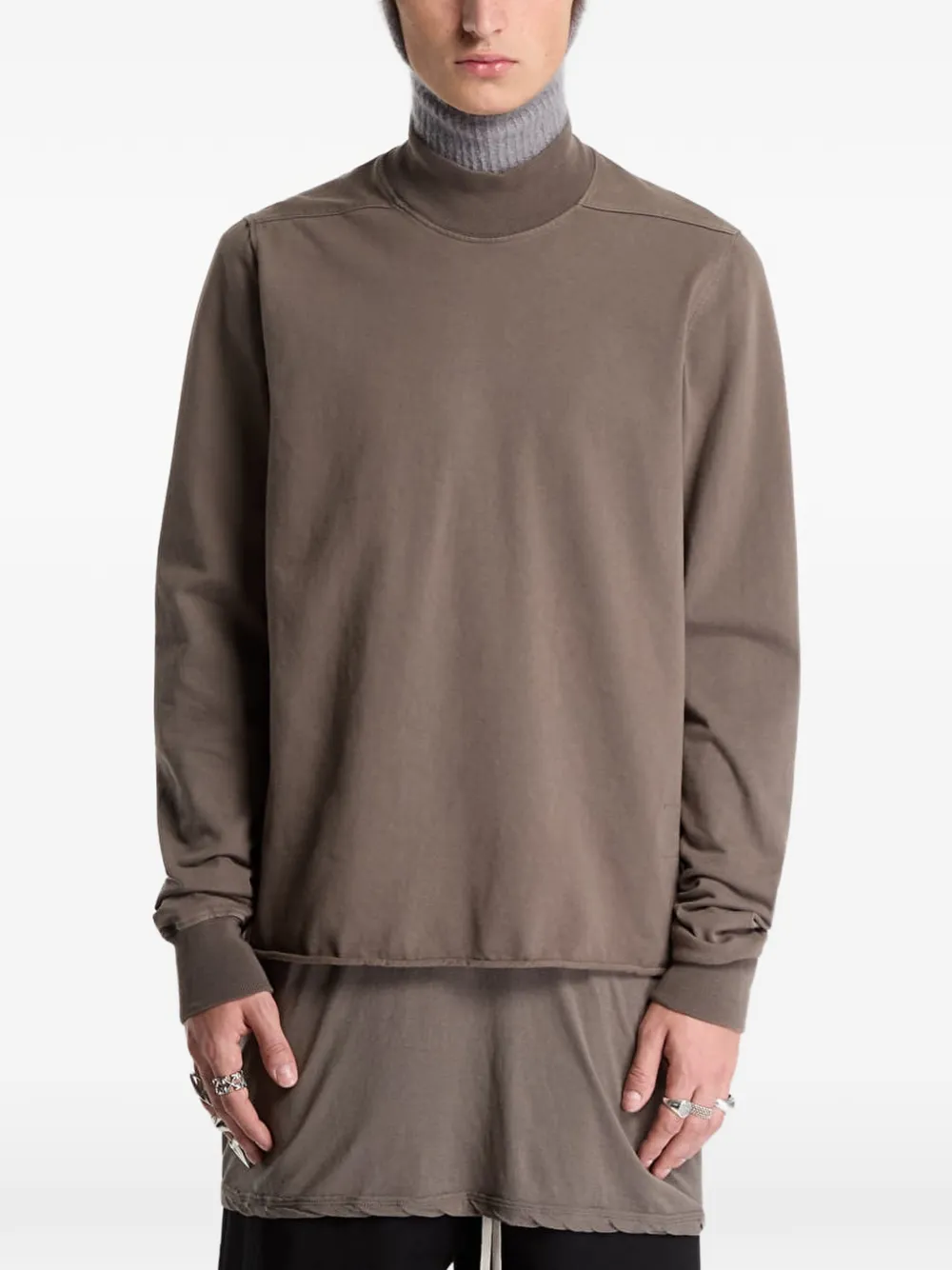 Rick Owens DRKSHDW Headon Double sweatshirt Bruin
