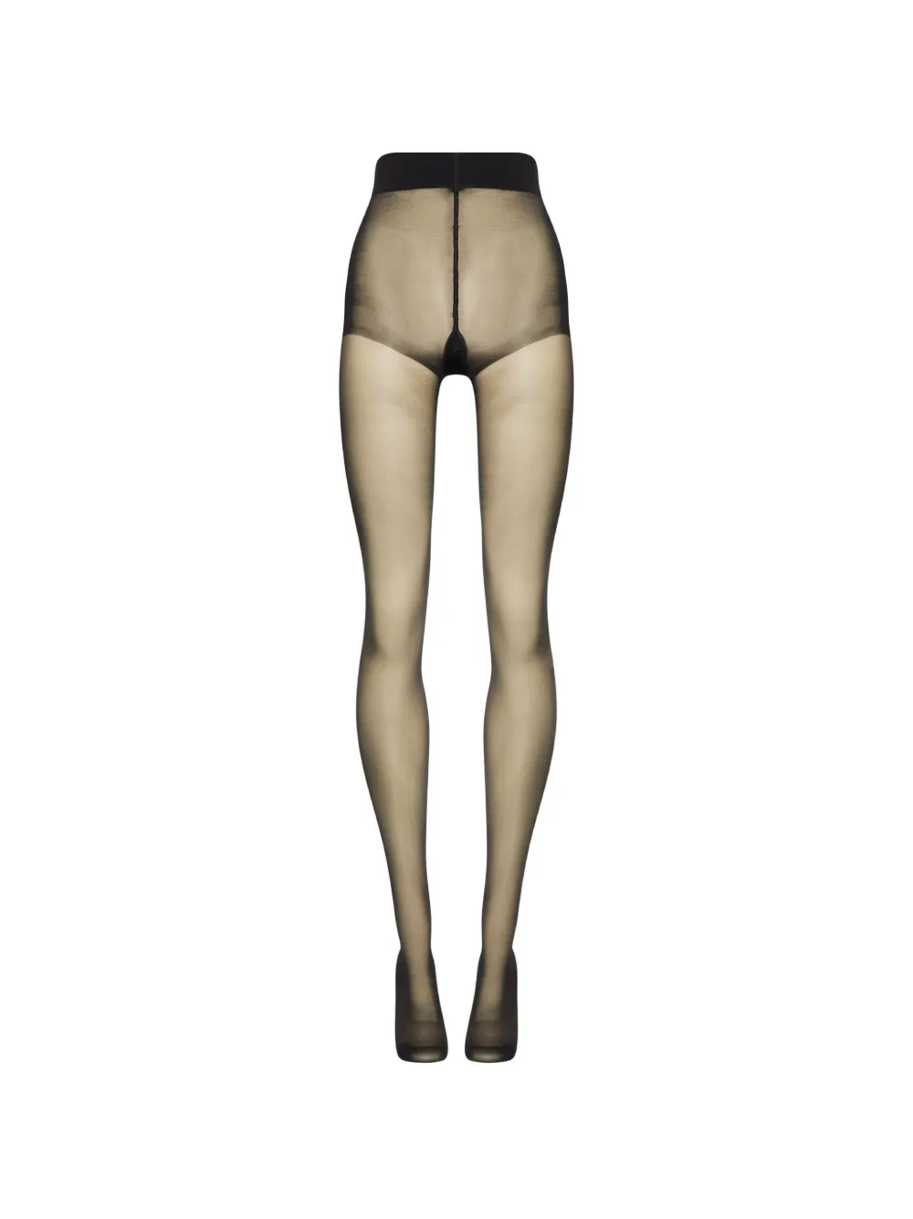 Wolford 15 Eco sheer soft-waistband tights Zwart