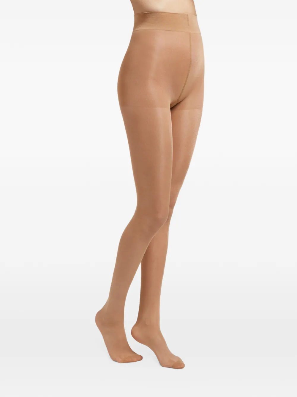 Wolford 15 Eco sheer shiny tights Beige