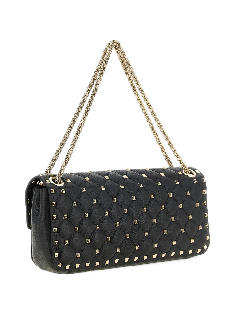 Valentino Garavani medium Rockstud Spike shoulder bag Zwart