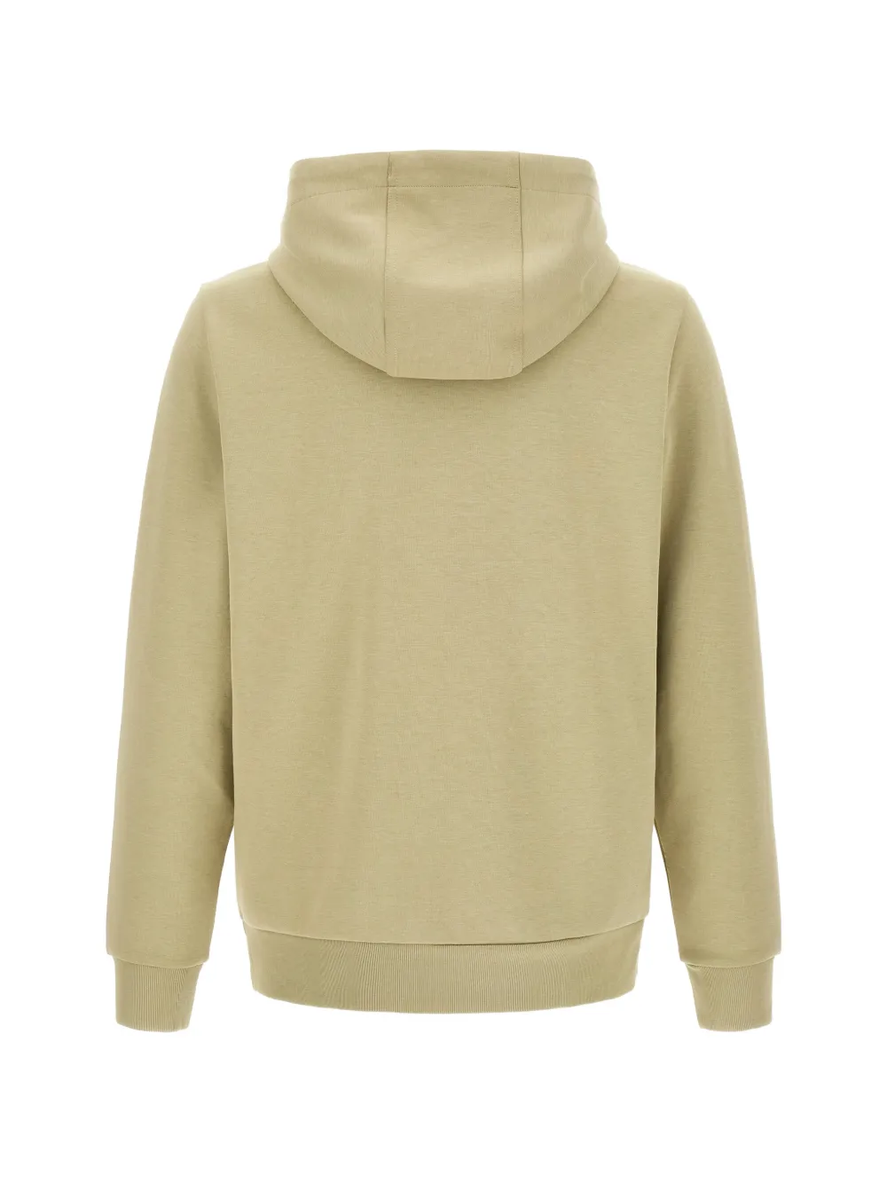 BOSS Double B monogram zip-up hoodie Beige