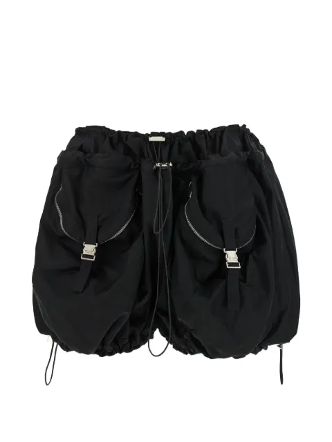 The Attico black shorts