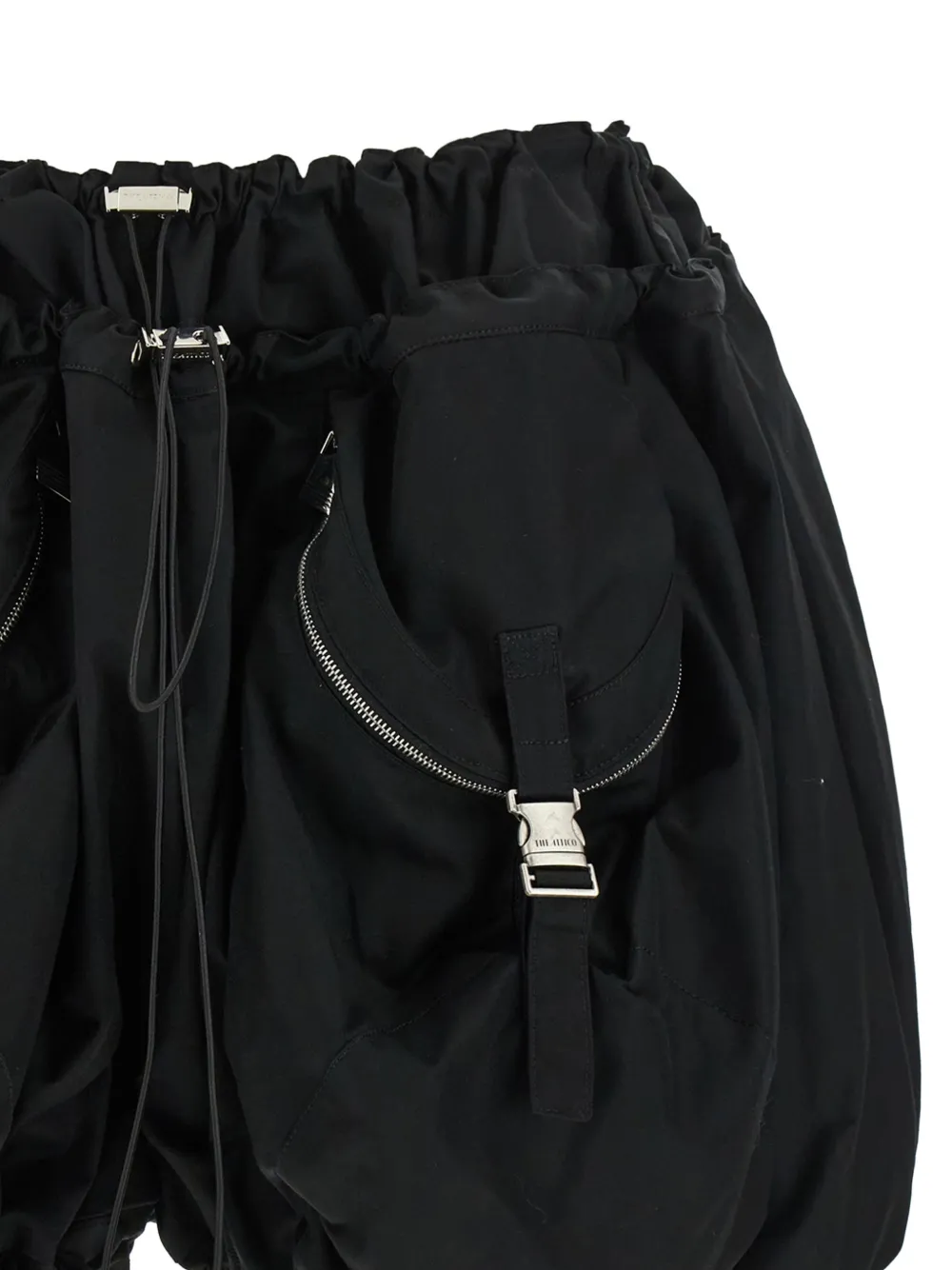 The Attico black shorts Zwart