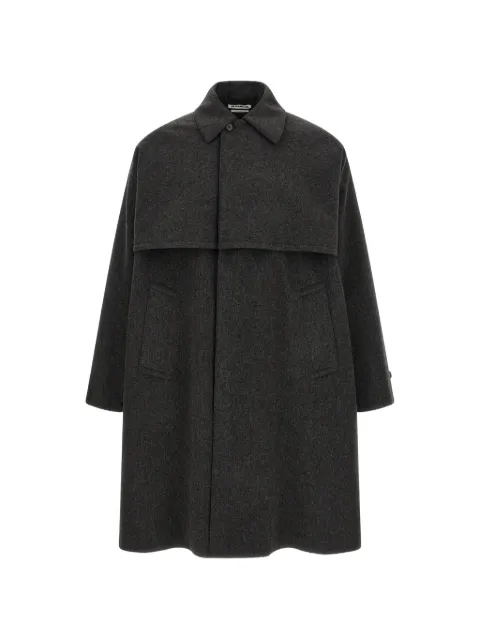 Jil Sander Sport 131 cape-overlay coat