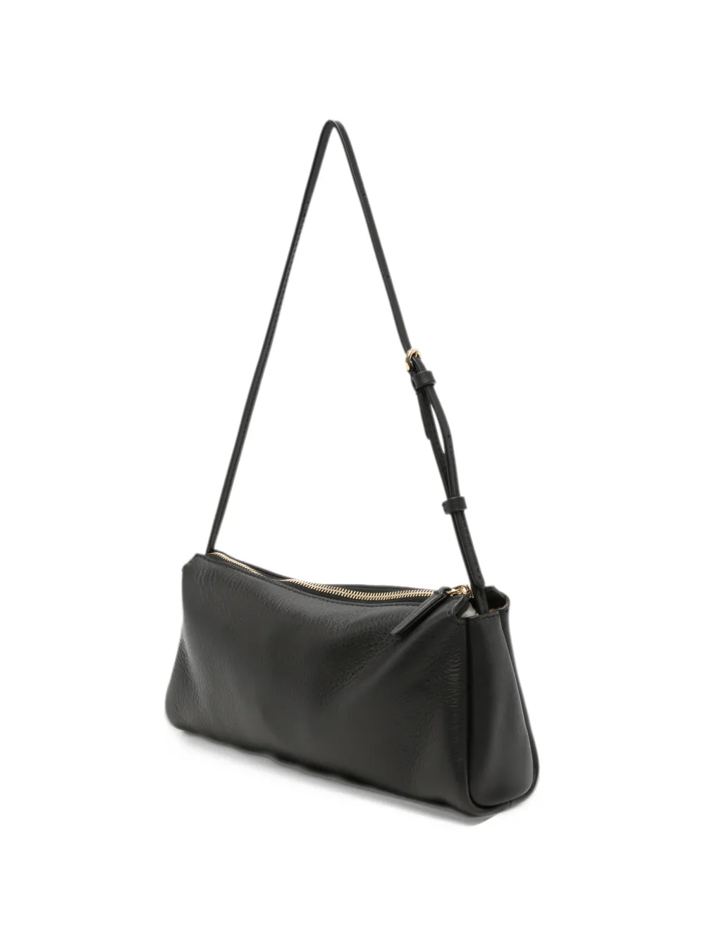 CALVIN KLEIN COLLECTION leather tote bag Zwart
