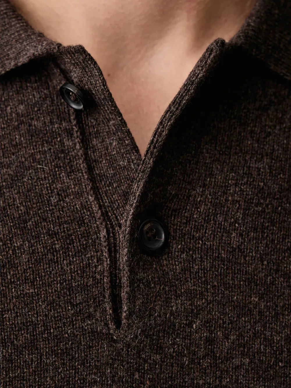 PS Paul Smith Poloshirt met lange mouwen Bruin