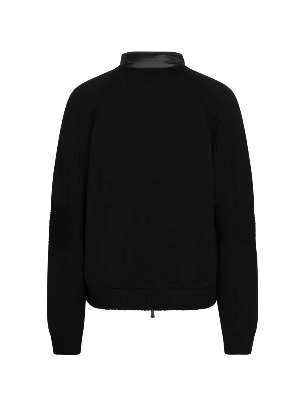 Moncler Grenoble quilted panelled jacket Zwart