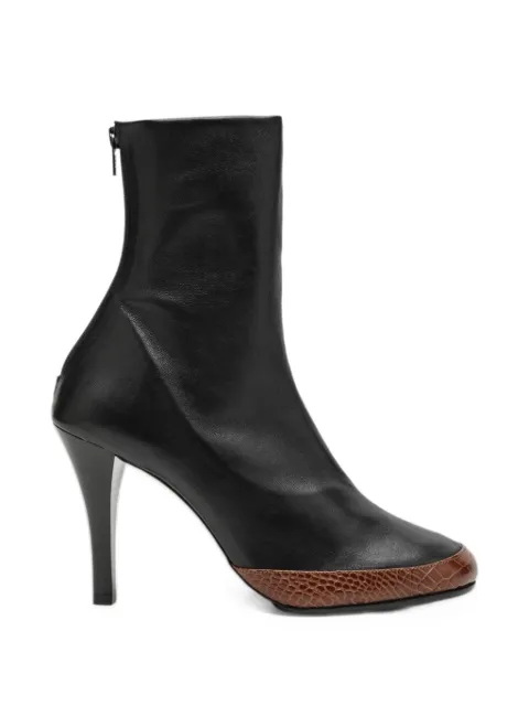 Jude Luna panelled leather ankle boots
