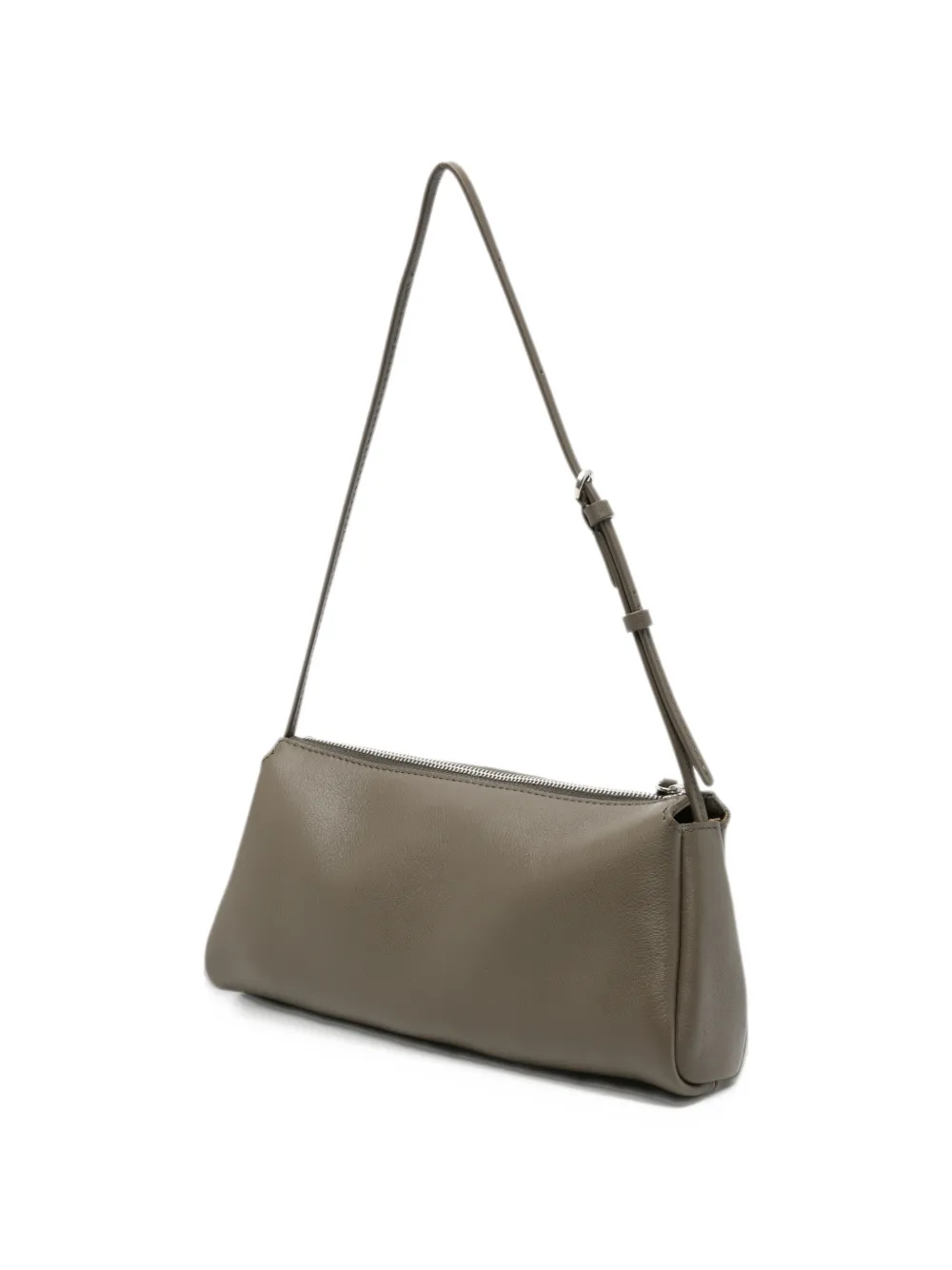 CALVIN KLEIN COLLECTION logo-print leather tote bag Grijs