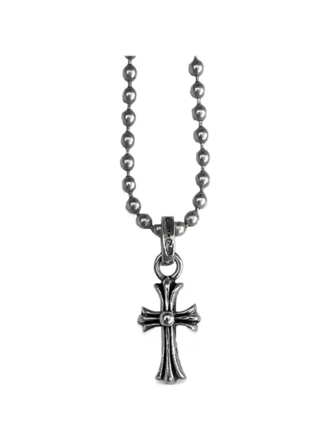 Chrome Hearts Baby Fat cross-pendant necklace