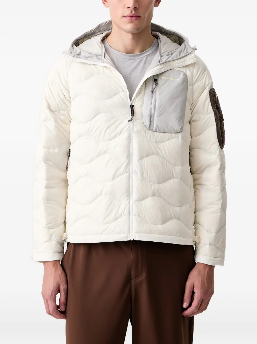 Peak Performance Helium hooded jacket - Bianco