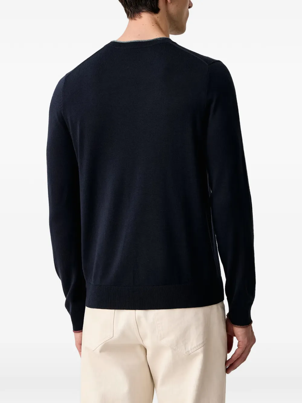 PS Paul Smith Trui met contrasterende afwerking Blauw