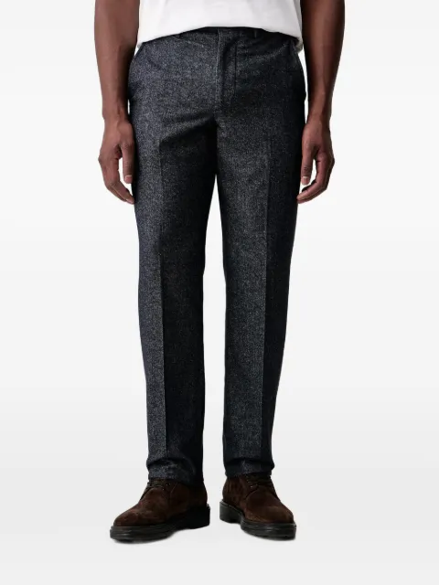PS Paul Smith flannel pressed-crease trousers