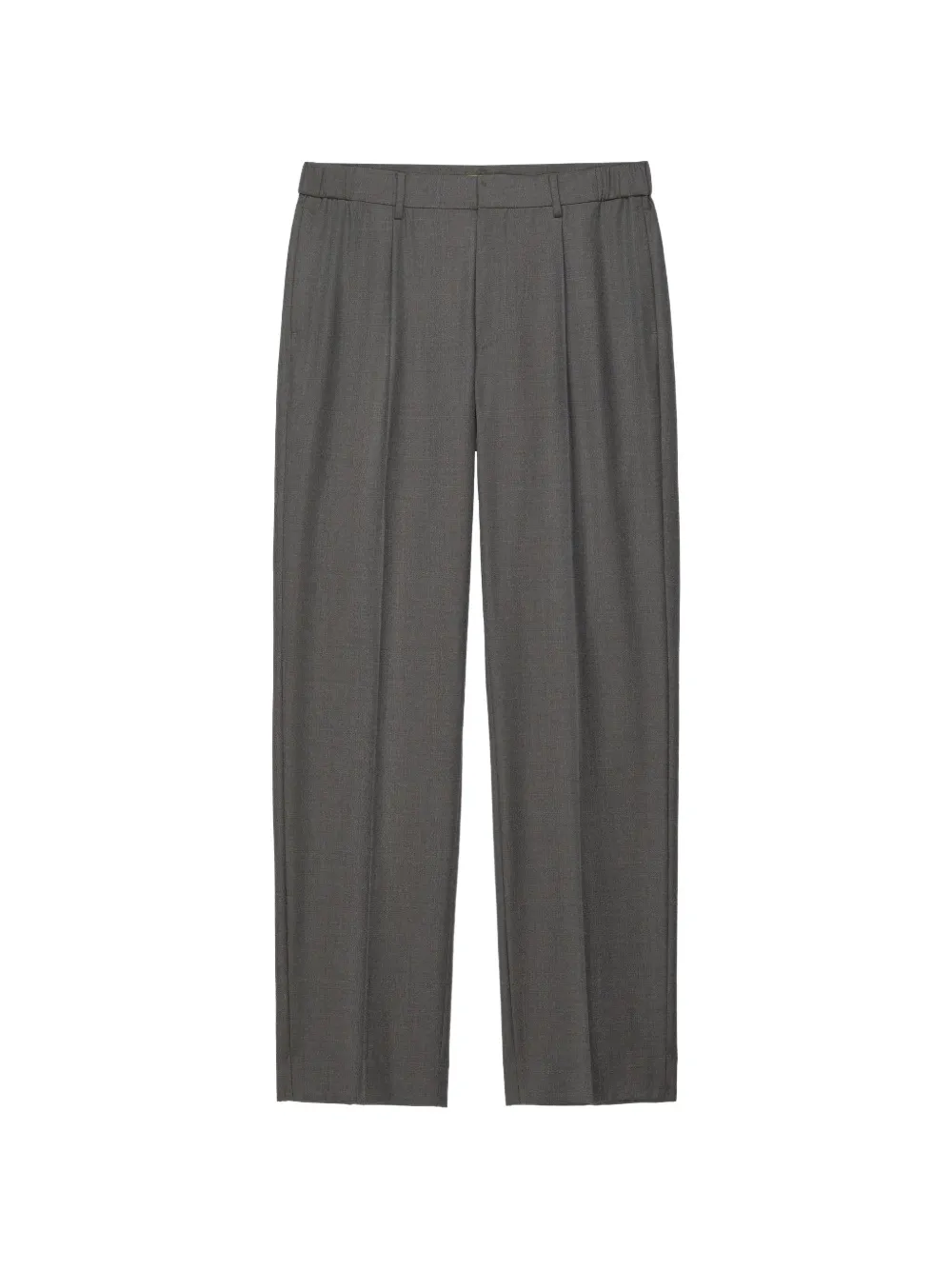 Shanghai Tang pleated wool trousers - Gris