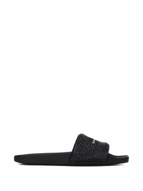 Alexander Wang Hotfix Pool sandals