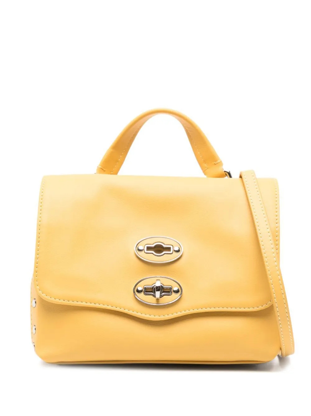 Zanellato Postina Saeta leather handbag - Giallo