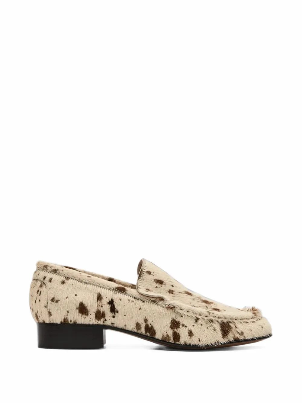 ATP Atelier Rivello Mandorla animal-print loafers - Toni neutri