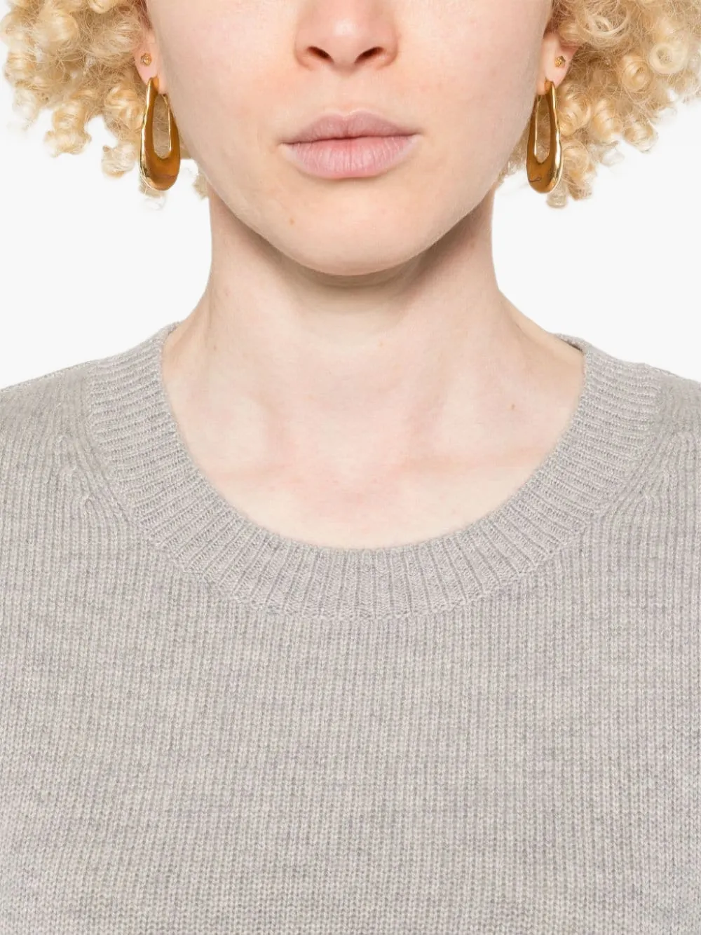 Lisa Yang Mable crew-neck sweater Grijs