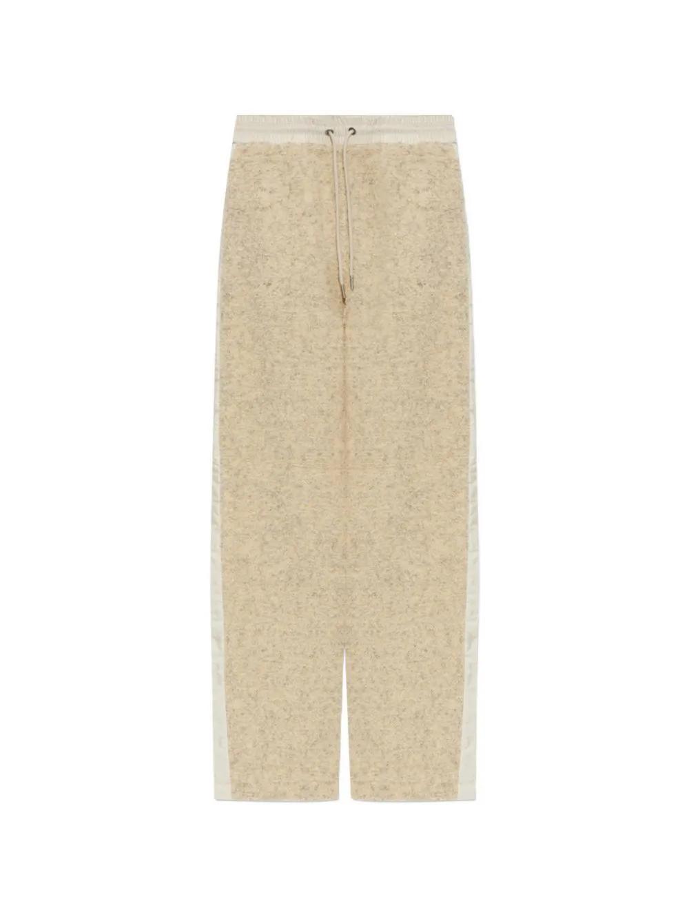 Moncler teddy track pants Beige
