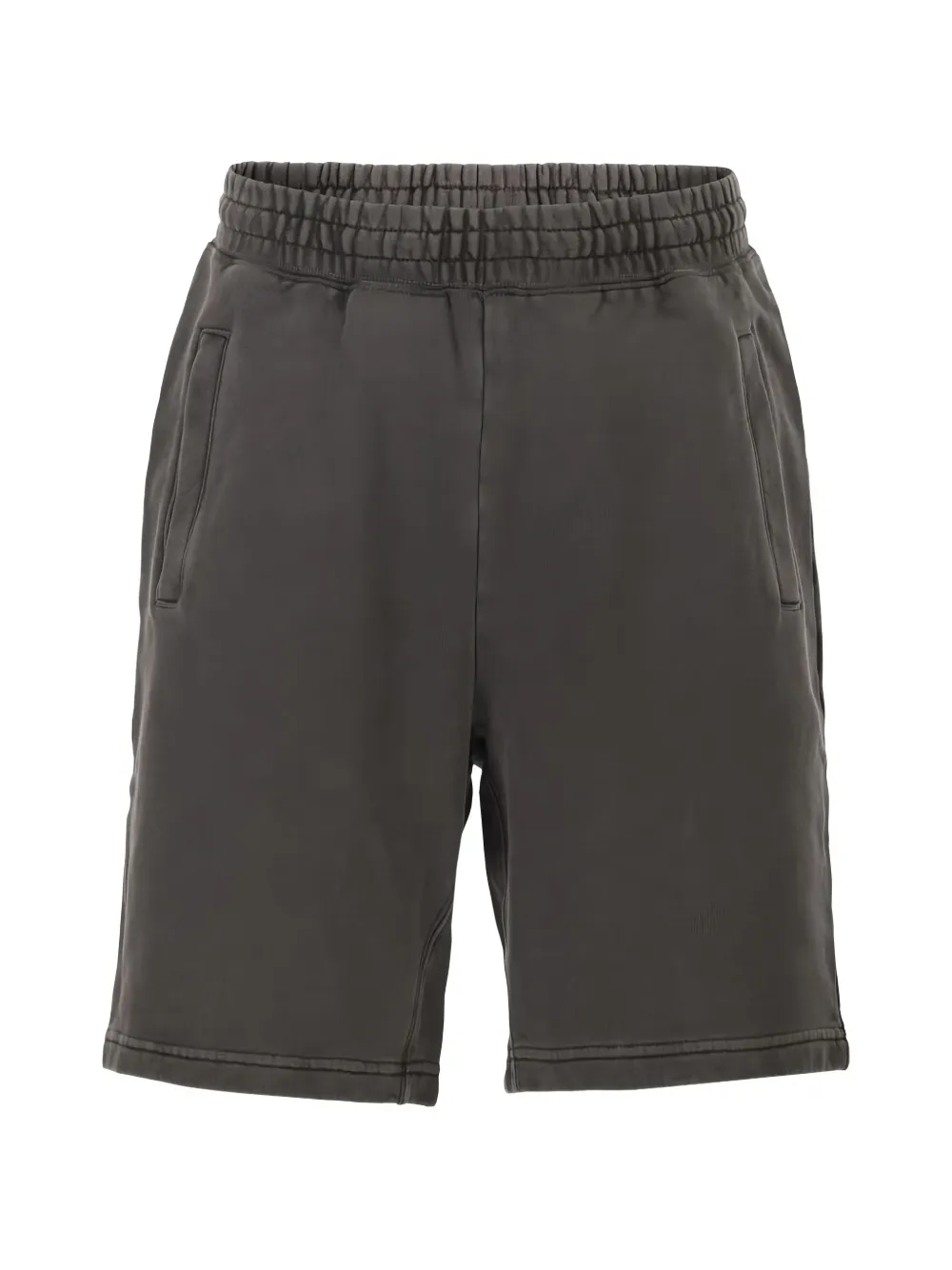Carhartt WIP logo-patch sweat shorts Grijs
