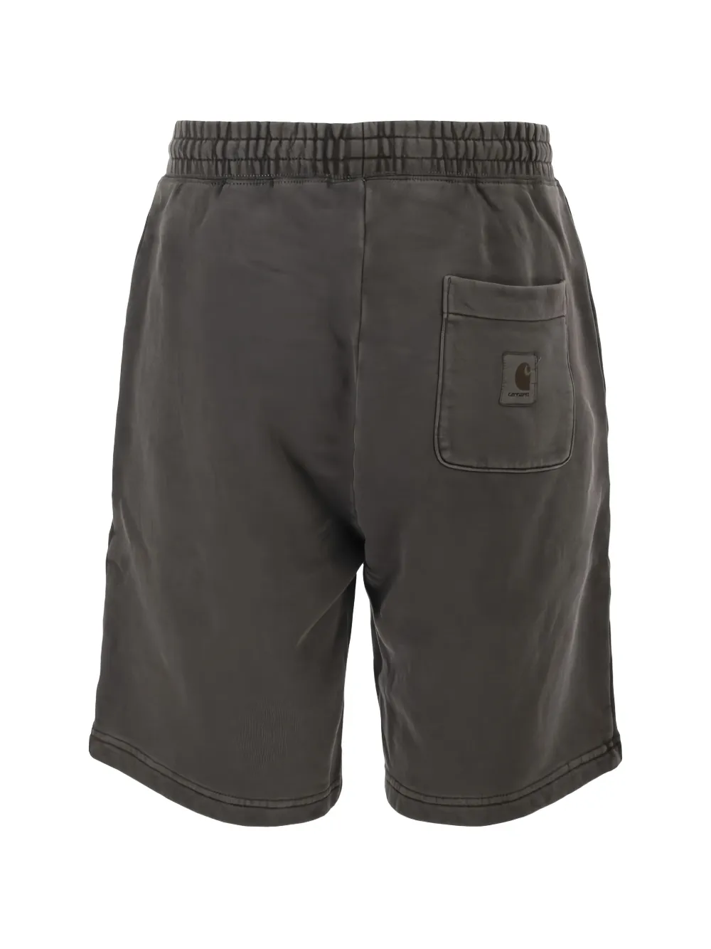 Carhartt WIP logo-patch sweat shorts Grijs