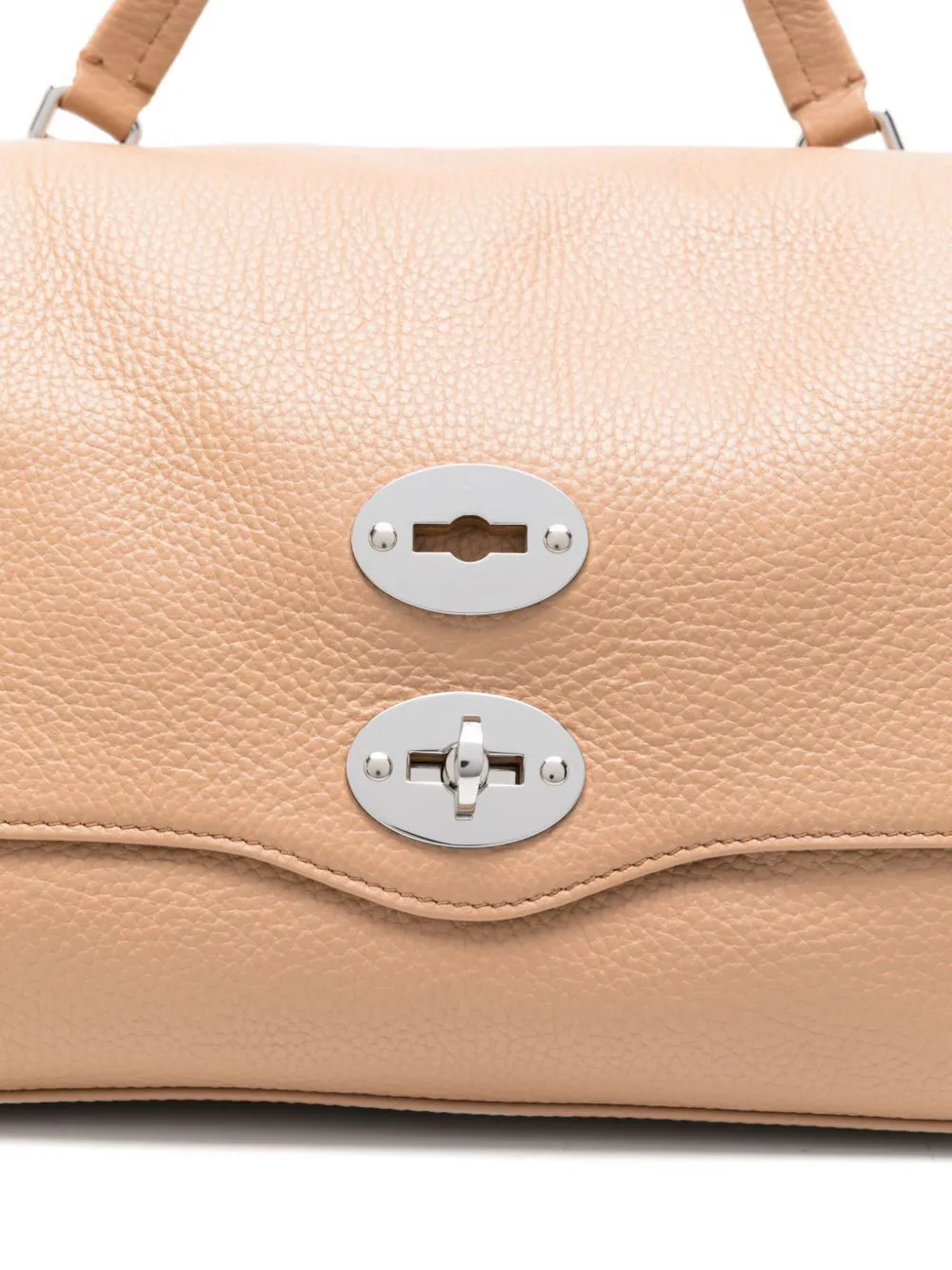 Zanellato S Postina leather tote bag Bruin