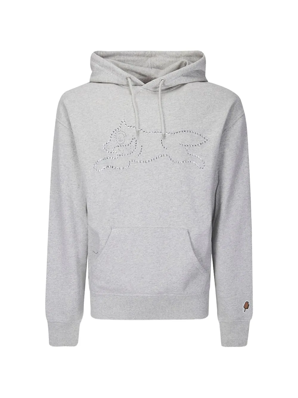 Billionaire Boys Club crystal-embellished hoodie Grijs