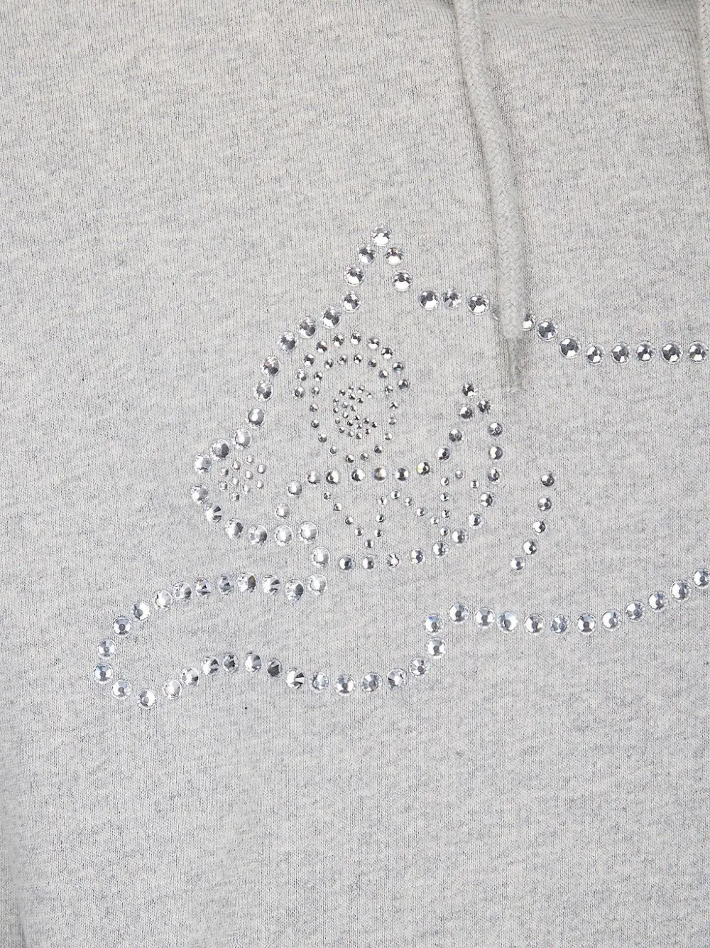 Billionaire Boys Club crystal-embellished hoodie Grijs