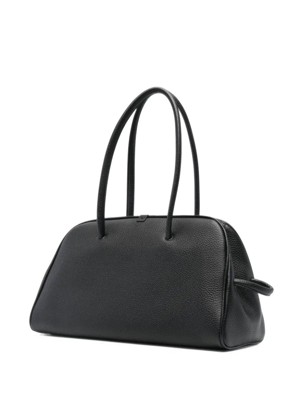Jacquemus The Turismo soft bowling bag. Zwart