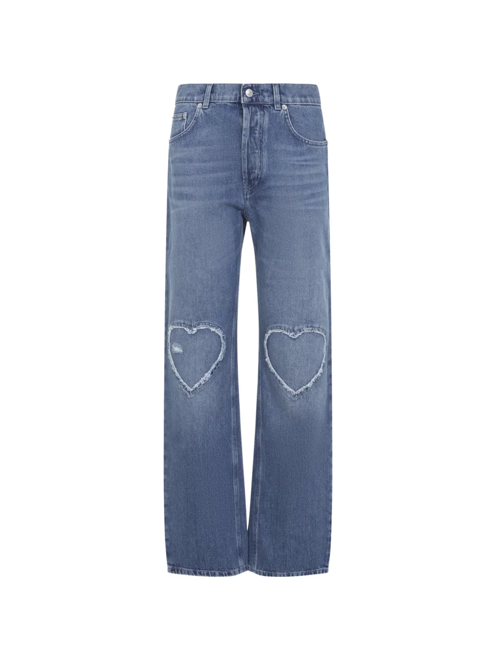 Moschino blue cotton jeans Blauw