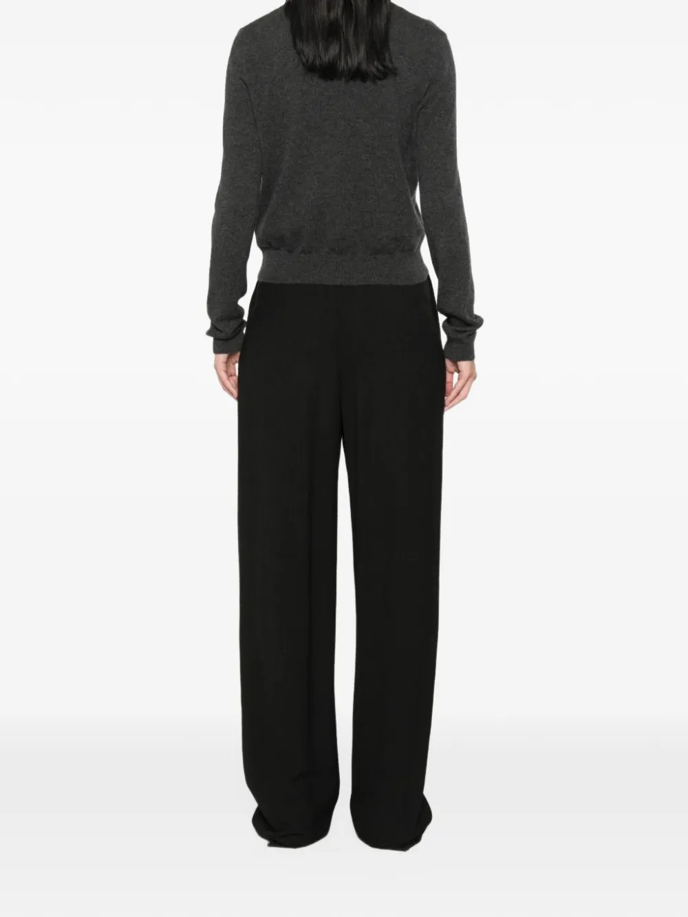 Lisa Yang Karia fine-knit cashmere cardigan Grijs
