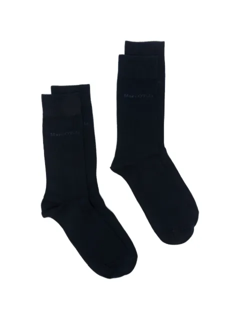 Marc O'Polo logo-print socks (set of two)