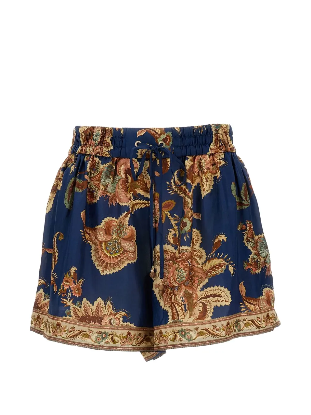 ZIMMERMANN Aster Relaxed shorts Blauw