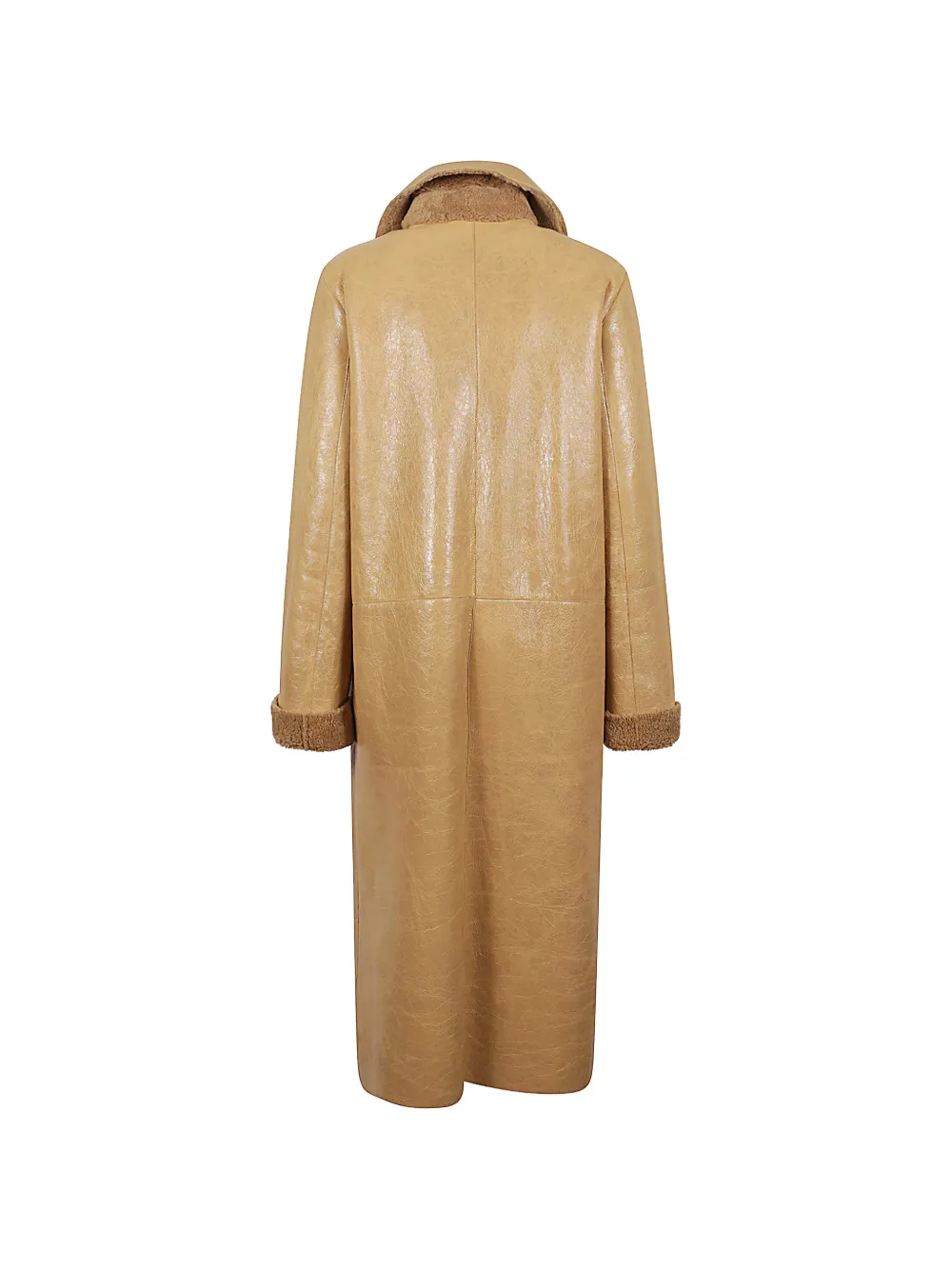 FENDI leather coat Beige