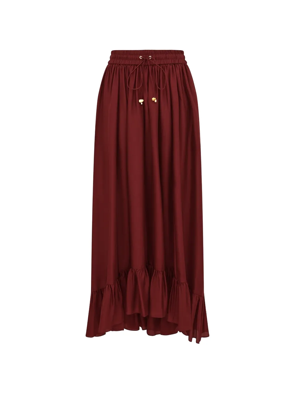 ZIMMERMANN Aster maxi skirt Rood